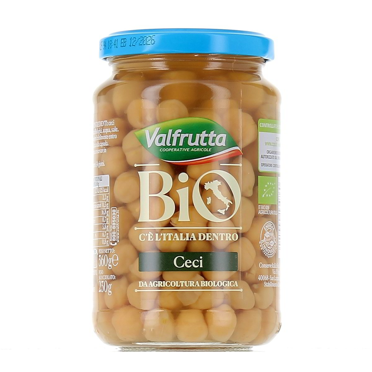 Valfrutta Ceci Bio 360 g - sgocciolato 230 g