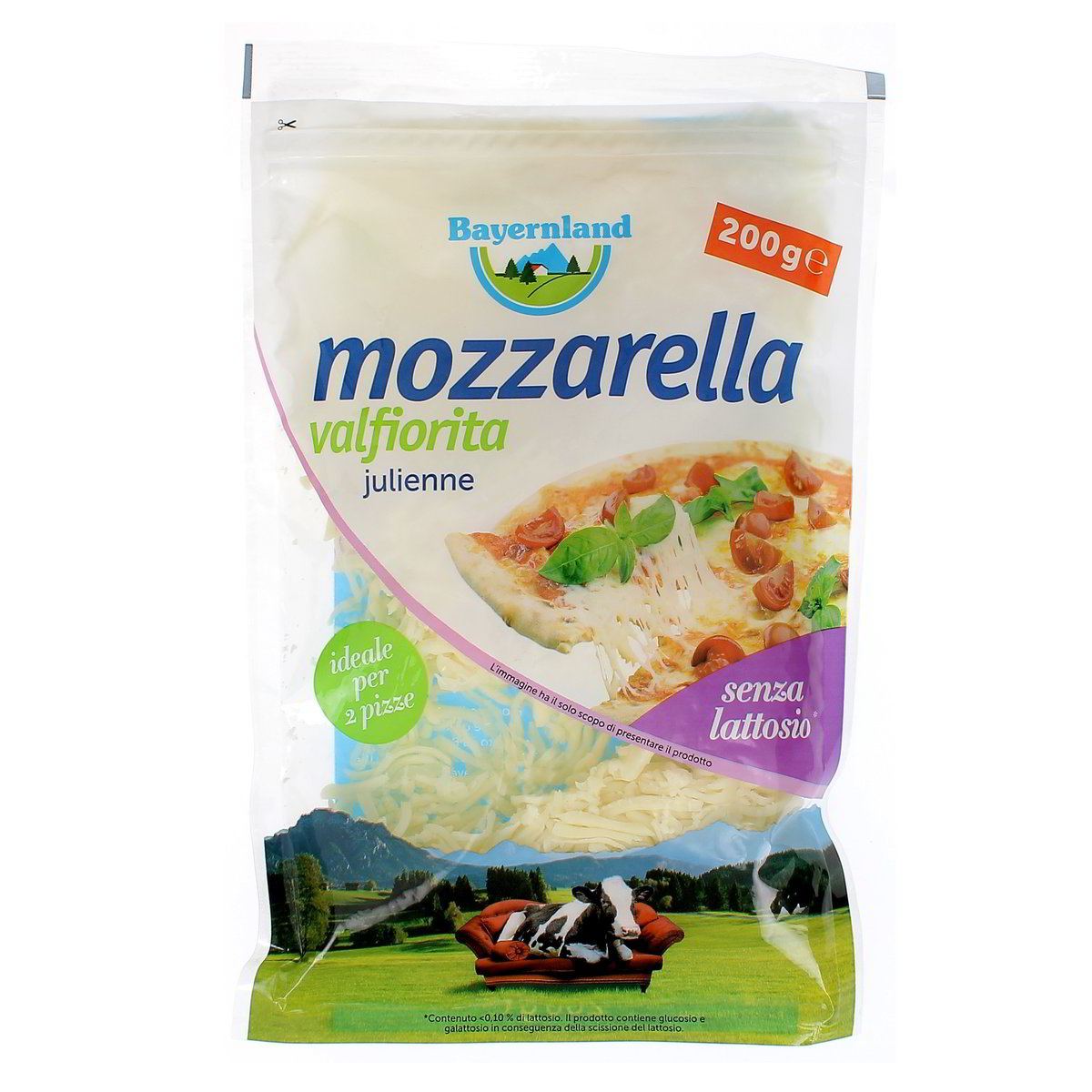 Bayernland Mozzarella Valfiorita Julienne Senza Lattosio 200 g