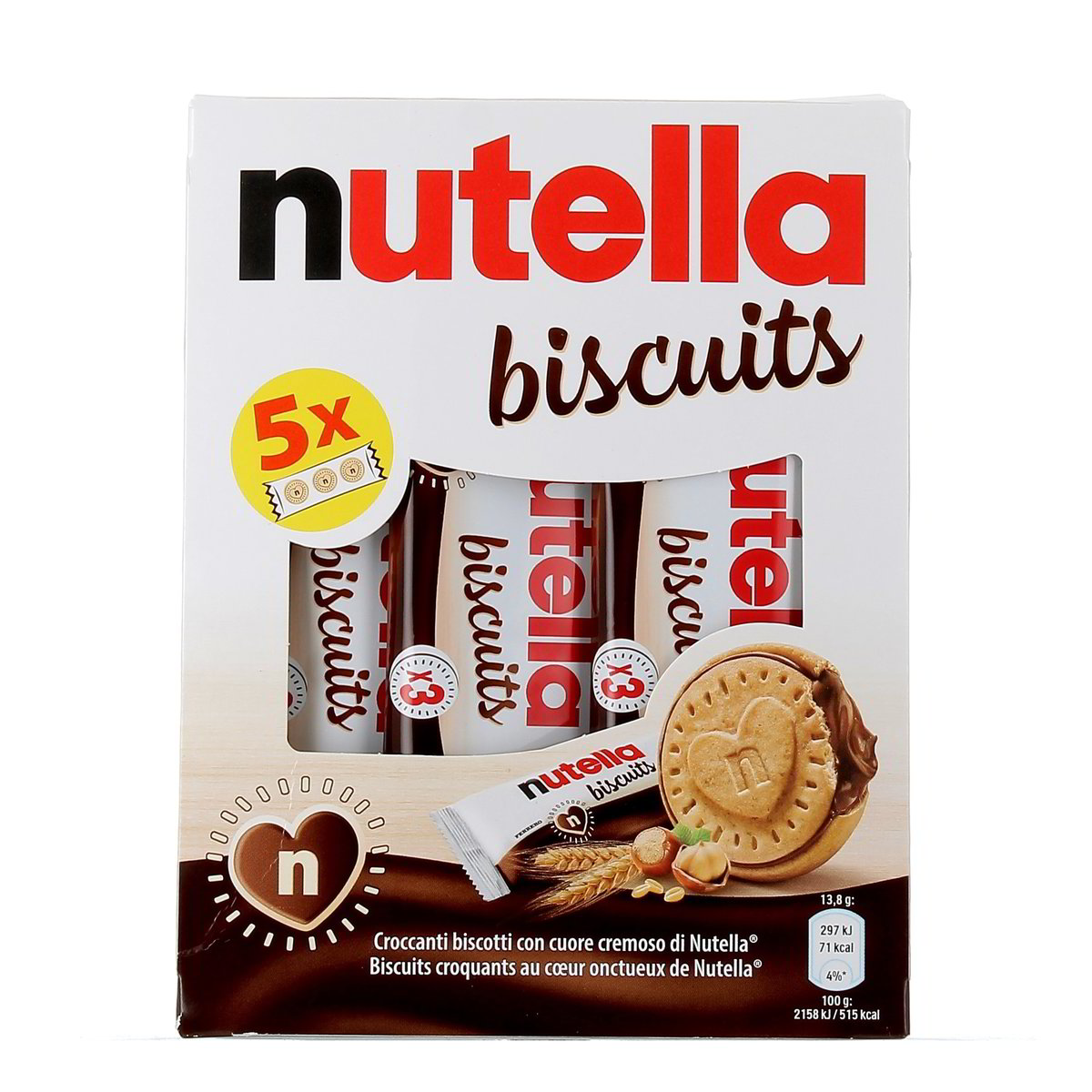 Ferrero NUTELLA BISCUITS x5 208 g
