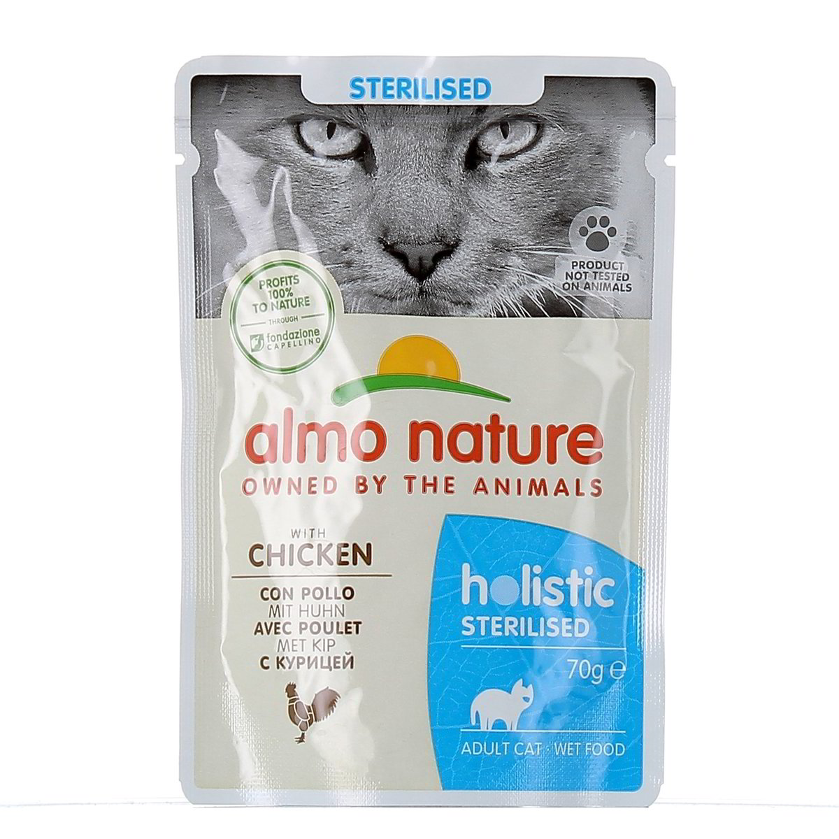Almo Nature Holistic Sterilised Con Pollo 70 g