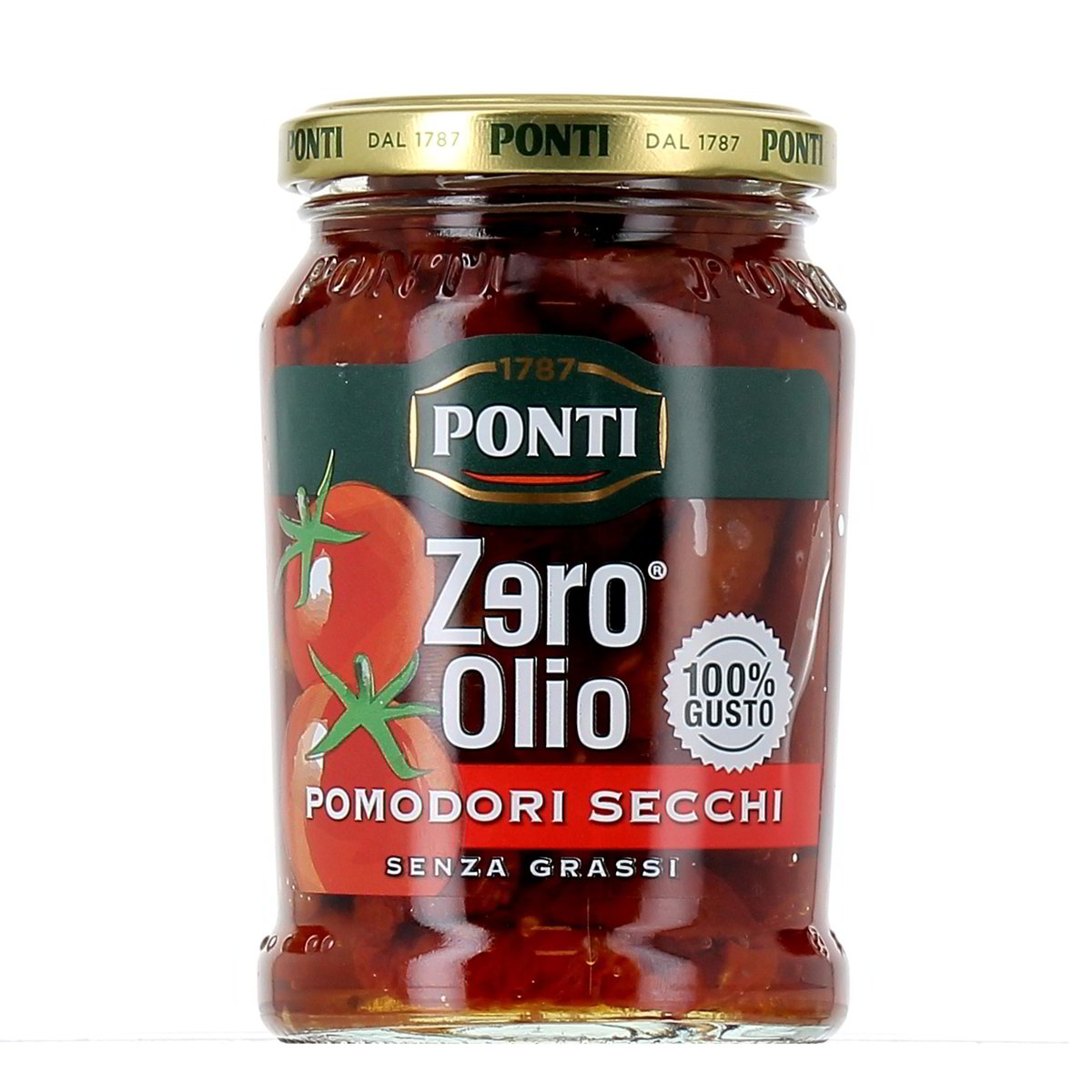 Ponti Pomodori Secchi Zero Olio 300 g - sgocciolato 160 g