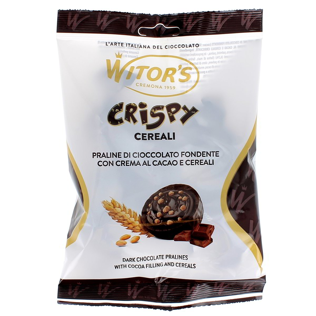 Witor'S Crispy Praline Di Cioccolato Fondente Con Crema Al Cacao E Cereali 95 g
