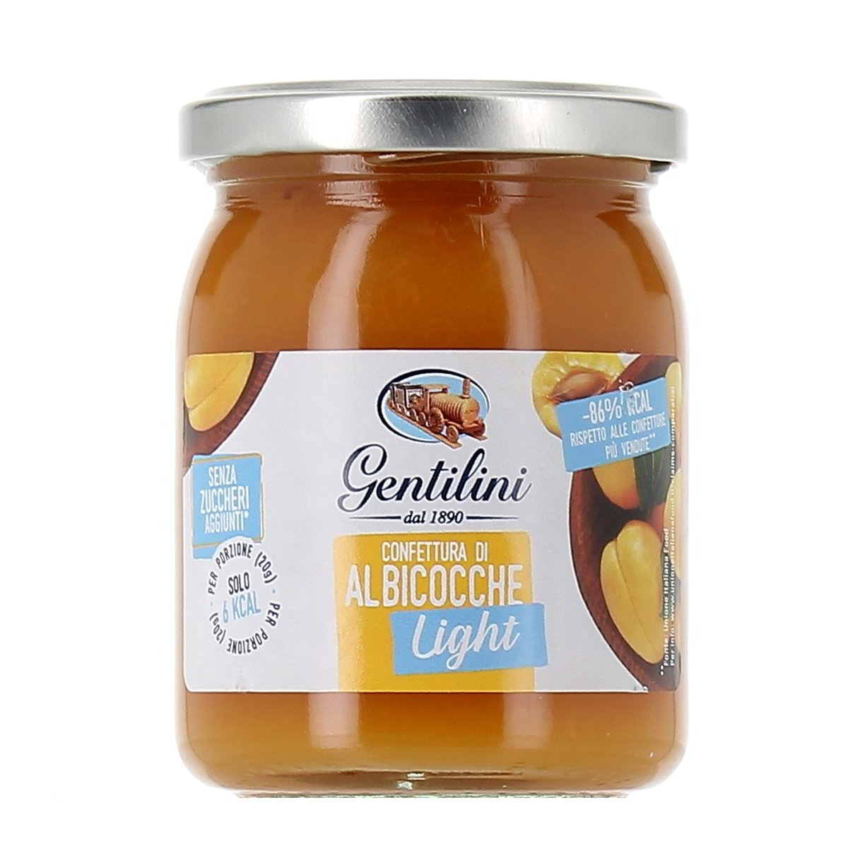 Gentilini Confettura Di Albicocche Light 220 g
