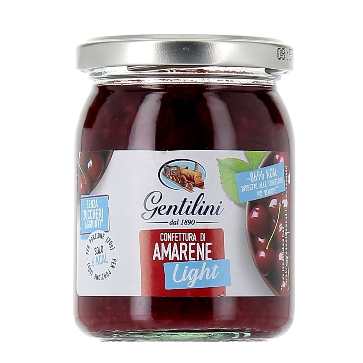 Gentilini Confettura Di Amarene Light 220 g