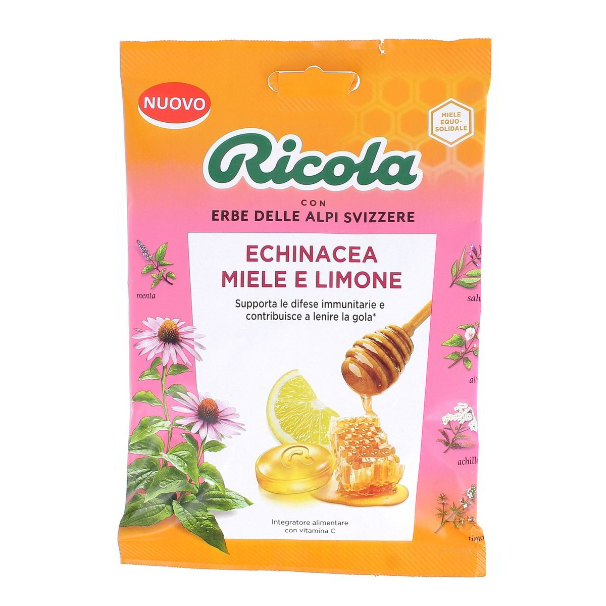 Ricola Caramelle Echinacea Miele E Limone 68 g