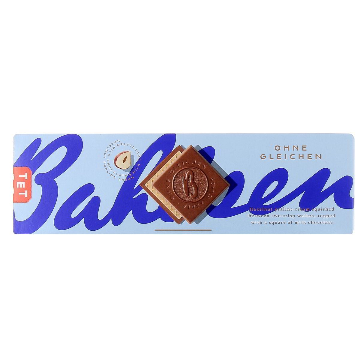 Bahlsen Ohne Gleichen Wafer Con Ciocccolato Al Latte E Ripieno Di Crema Alla Nocciola 125 g