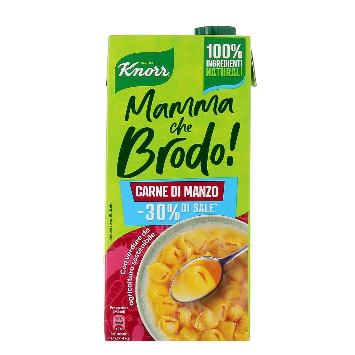 Knorr Brodo Carne Di Manzo -30% Di Sale 1 l