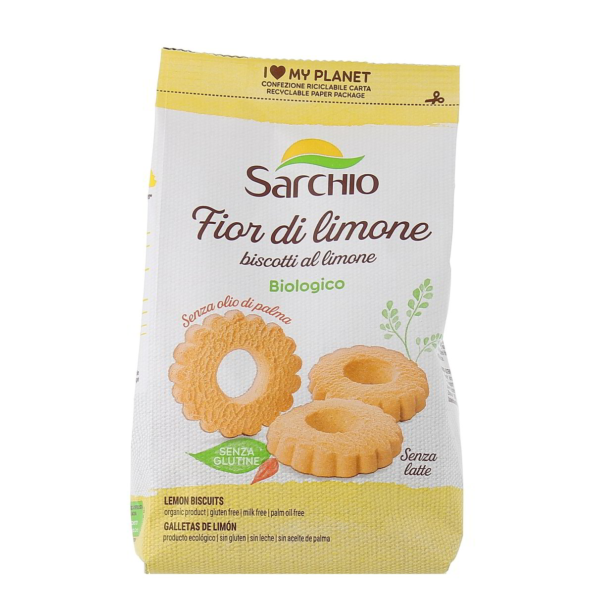 Sarchio Biscotti Al Limone Bio 200 g