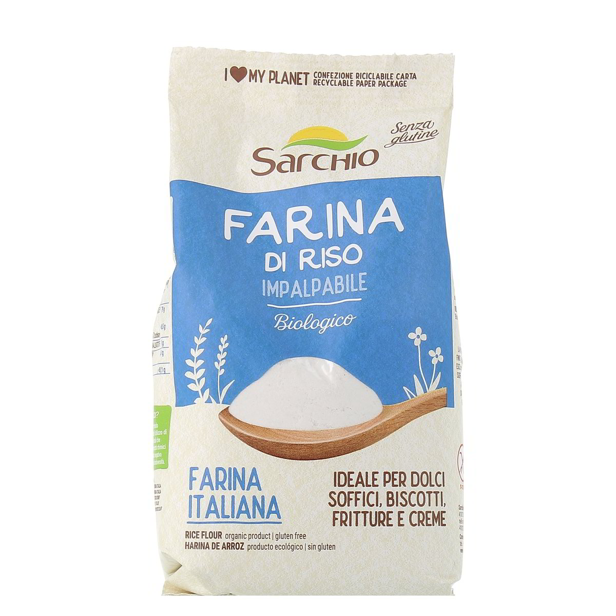 Sarchio Farina Di Riso Impalpabile Bio 500 g