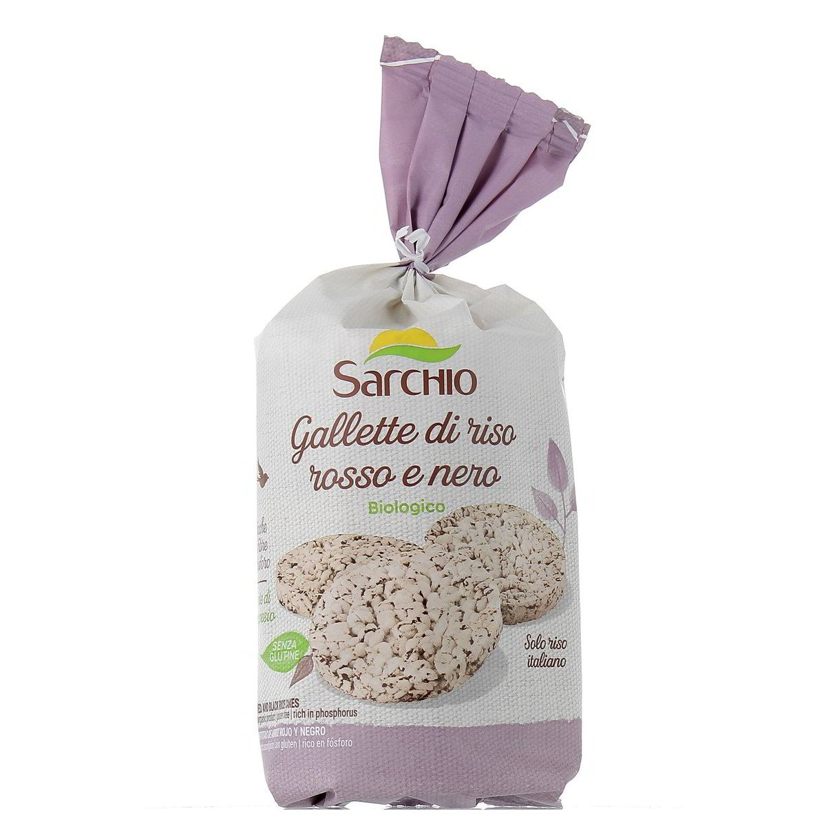 Sarchio Gallette Di Riso Rosso E Nero Bio 100 g