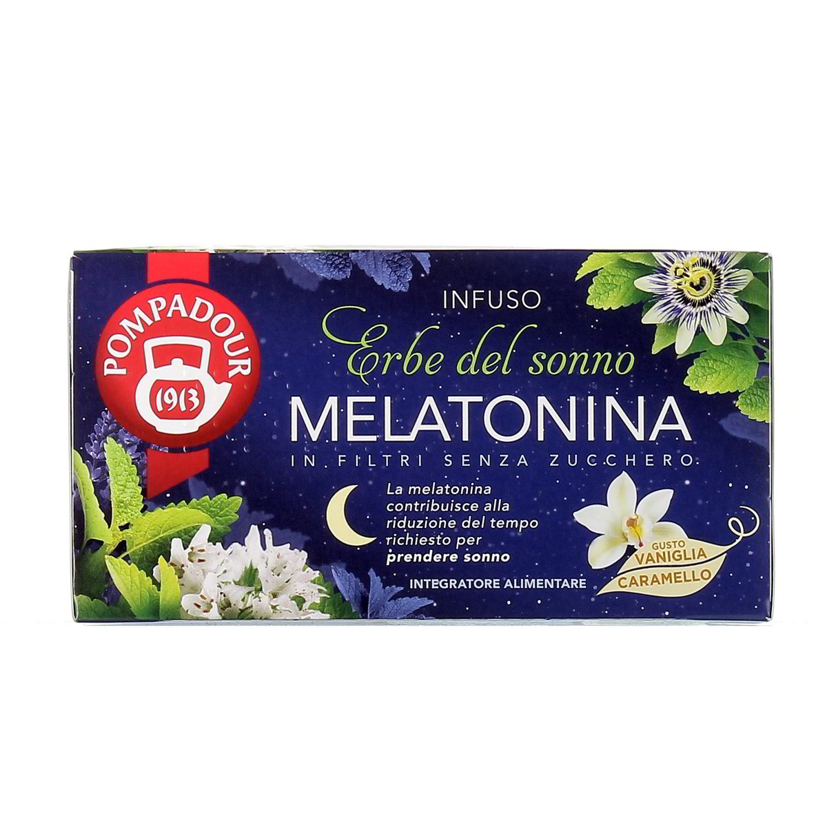 Pompadour Infuso Erbe Del Sonno Melatonina 18 Filtri 36 g