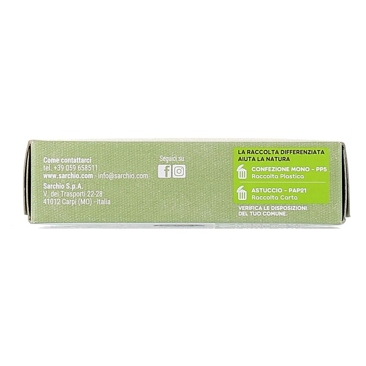 Sarchio BARRETTE SEMI DI ZUCCA BIO x4 80 g — immagine 3