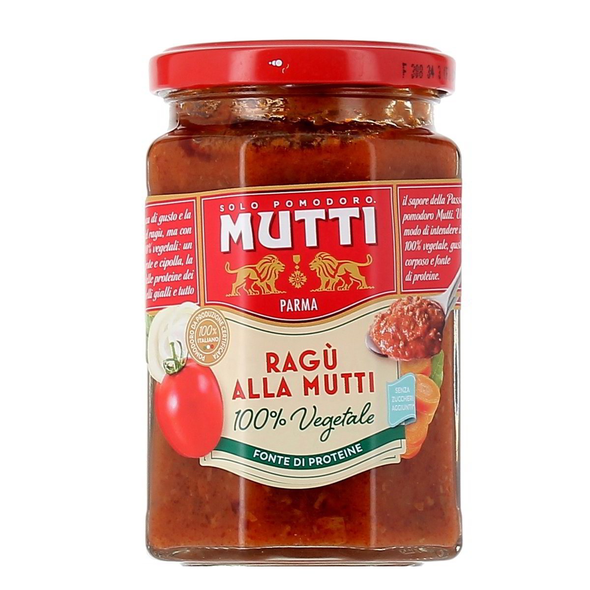 Mutti Ragu' Alla Mutti 100% Vegetale 280 g