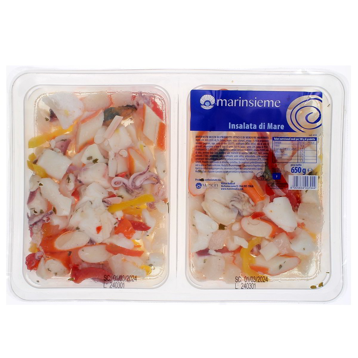 Marinsieme Insalata Di Mare 650 g