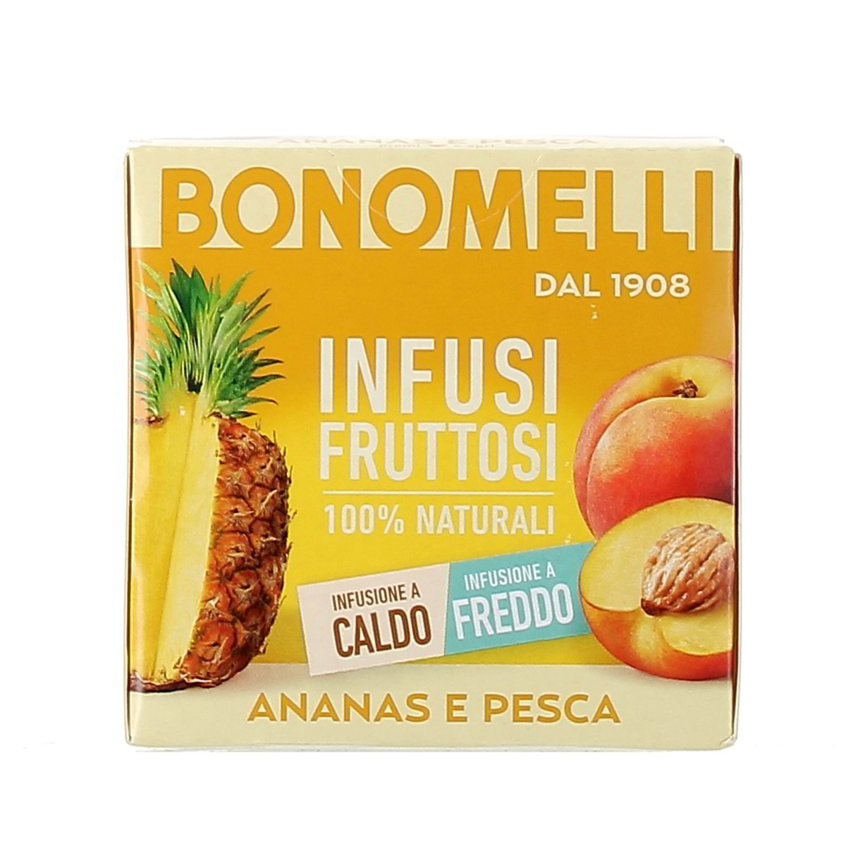 Bonomelli INFUSI FRUTTOSI ANANAS E PESCA 12 filti 24 g