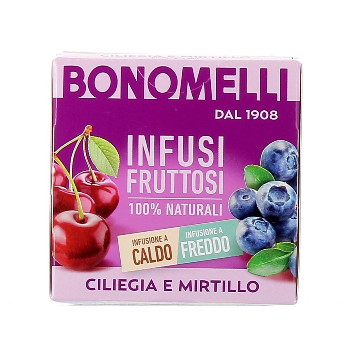 Bonomelli INFUSI FRUTTOSI CILIEGIA E MIRTILLO 12 filti 24 g
