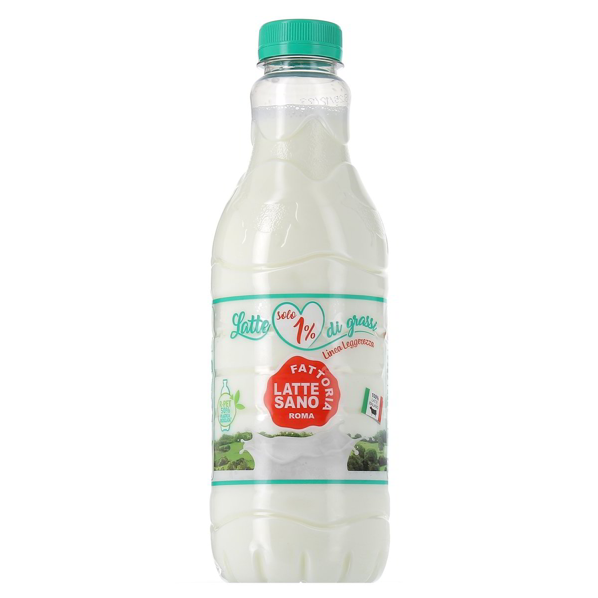 Fattoria Latte Sano Latte 1% Grassi Pastorizzato 1 l Conservare in frigorifero