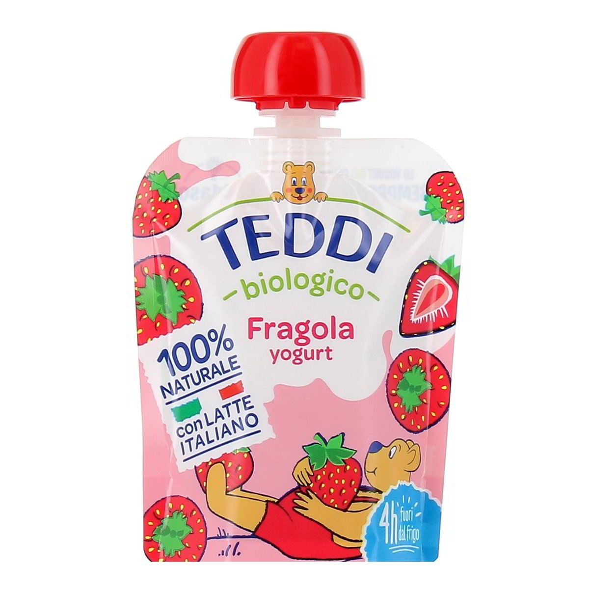 Teddi Yogurt Fragola Bio 85 g