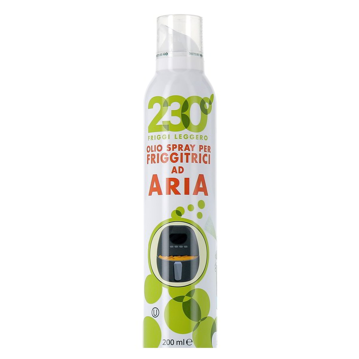 Fratelli Mantova Spray Olio Per Friggitrici Ad Aria 200 ml