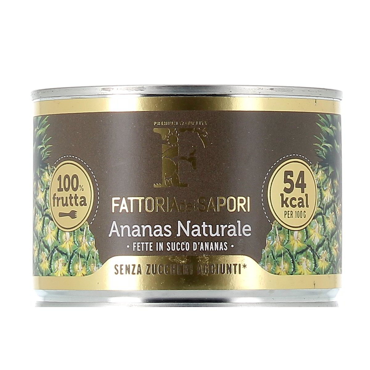 Fattoria dei Sapori Ananas A Fette Al Naturale 410 g - sgocciolato 240 g