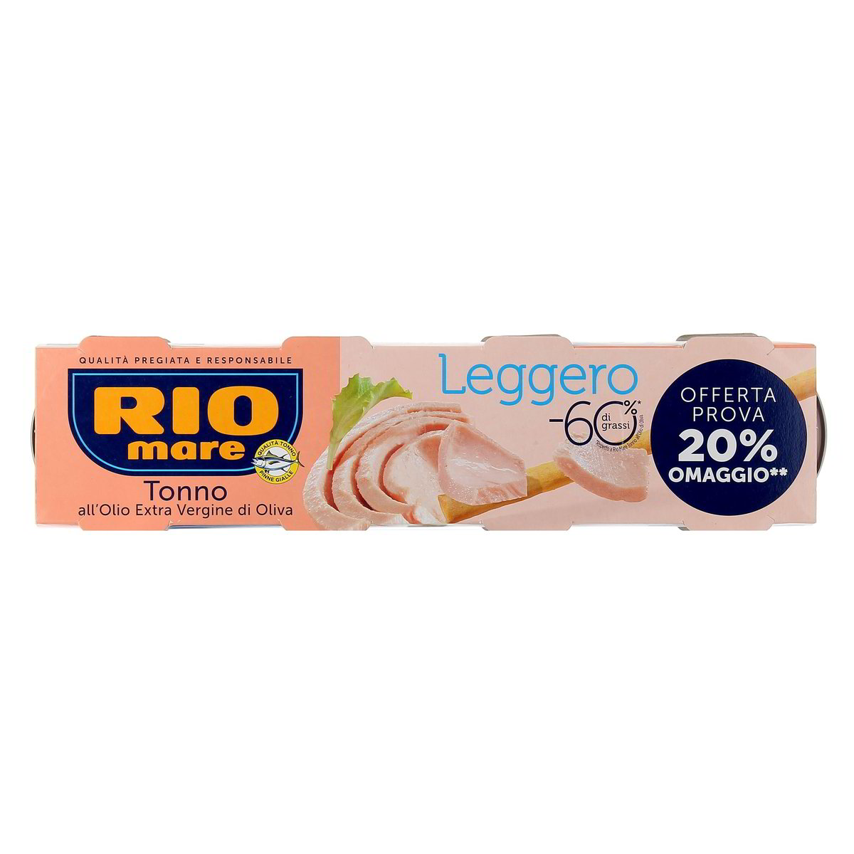RIO Mare Tonno Leggero All’olio Extravergine Di Oliva 4x60 g