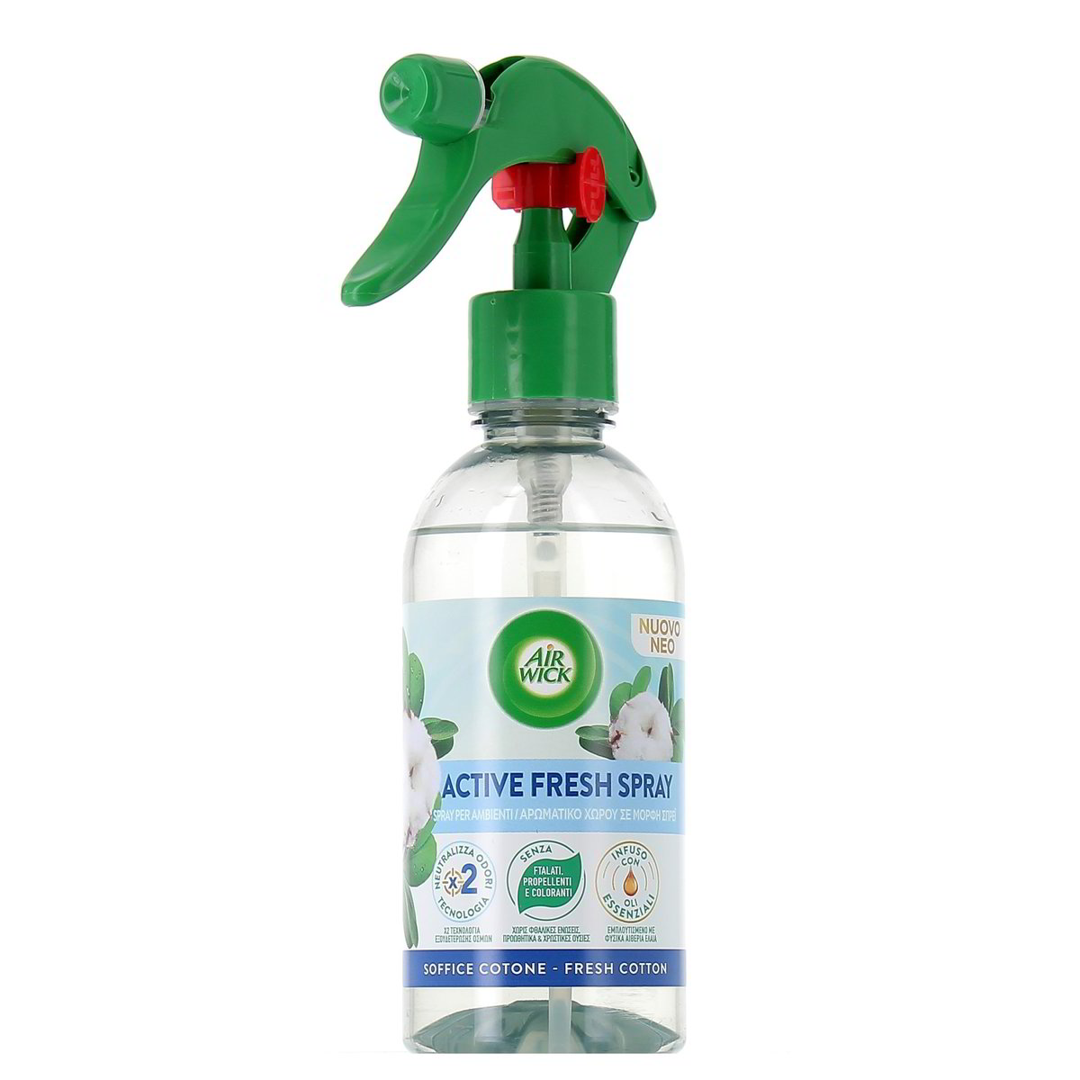 AIR Wick Deodorante Active Fresh Spray Soffice Cotone 237 ml