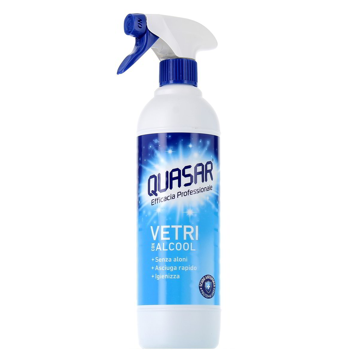 Quasar Spray Vetri Con Alcool 580 ml
