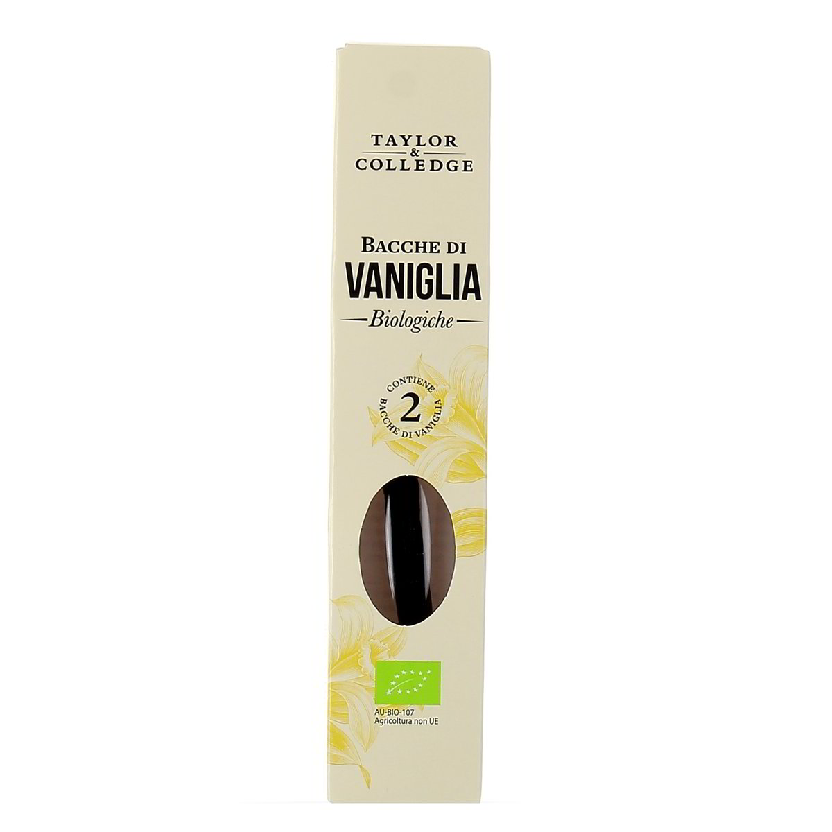 Taylor & Colledge Bacche Di Vaniglia Bio 2 pezzi - 4 g totali