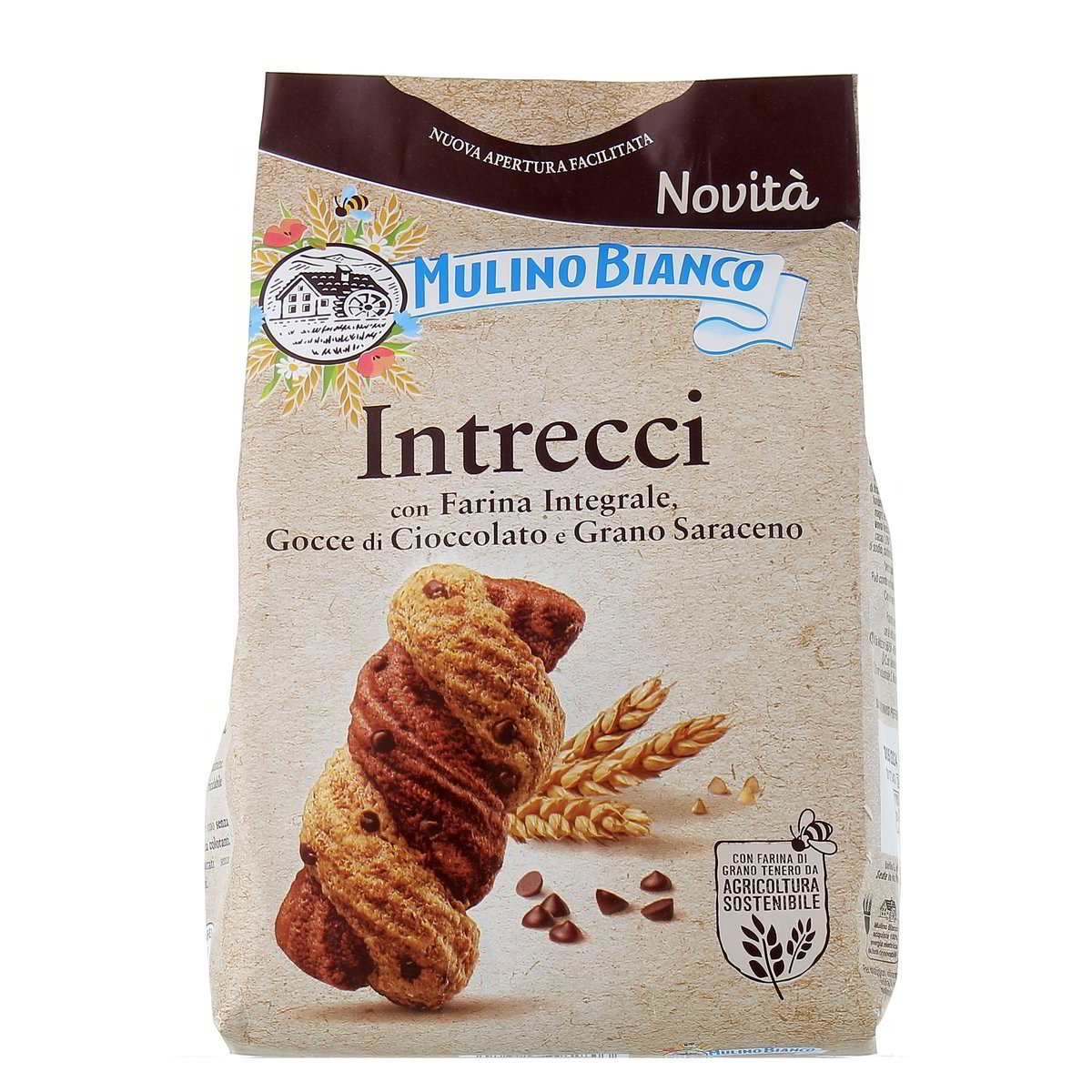 Mulino Bianco Intrecci Con Farina Integrale Gocce Di Cioccolato E Grano Saraceno 300 g