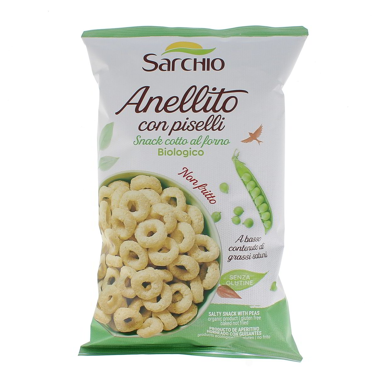 Sarchio Anellito Con Piselli Bio 45 g