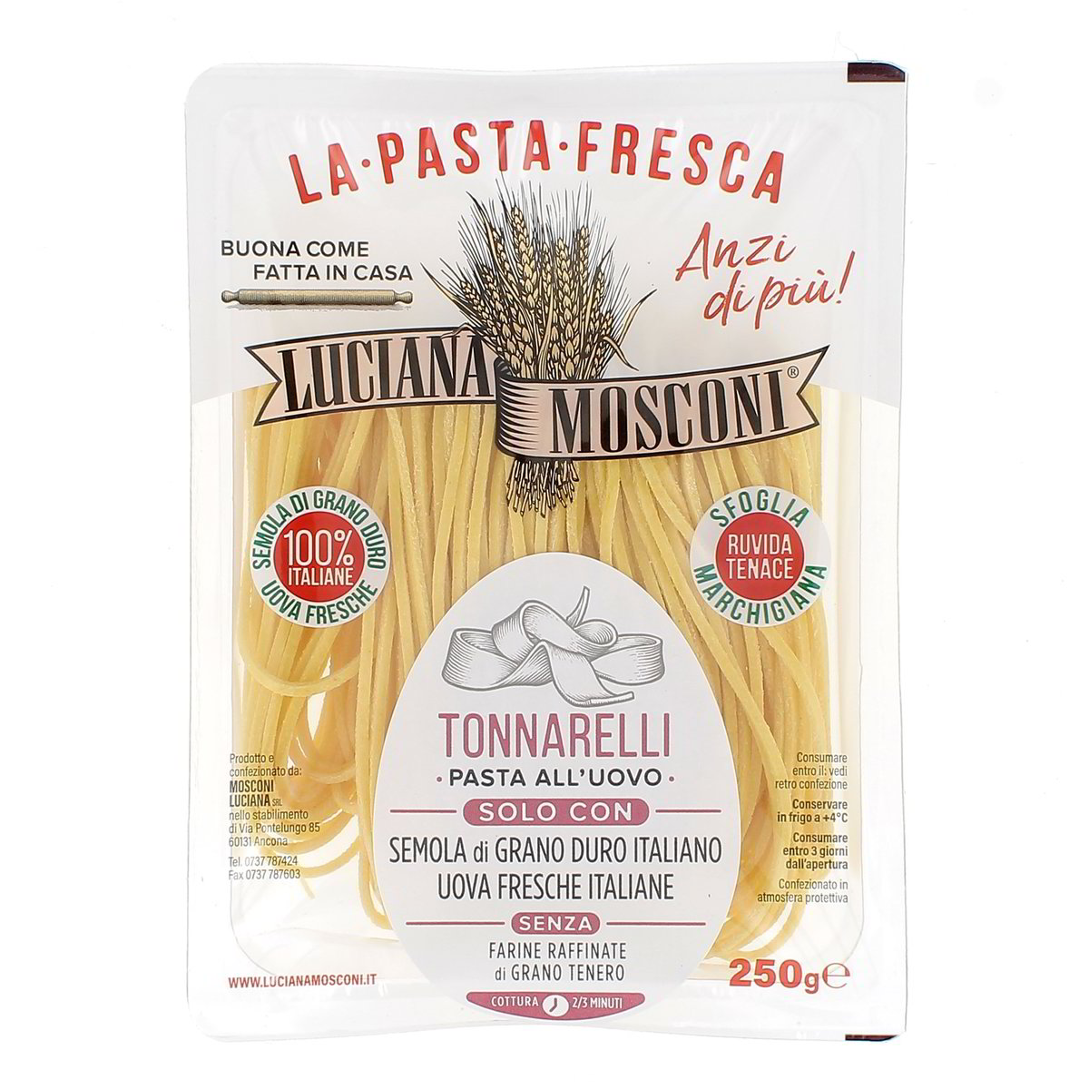 Luciana Mosconi Pasta All'uovo Tonnarelli 250 g