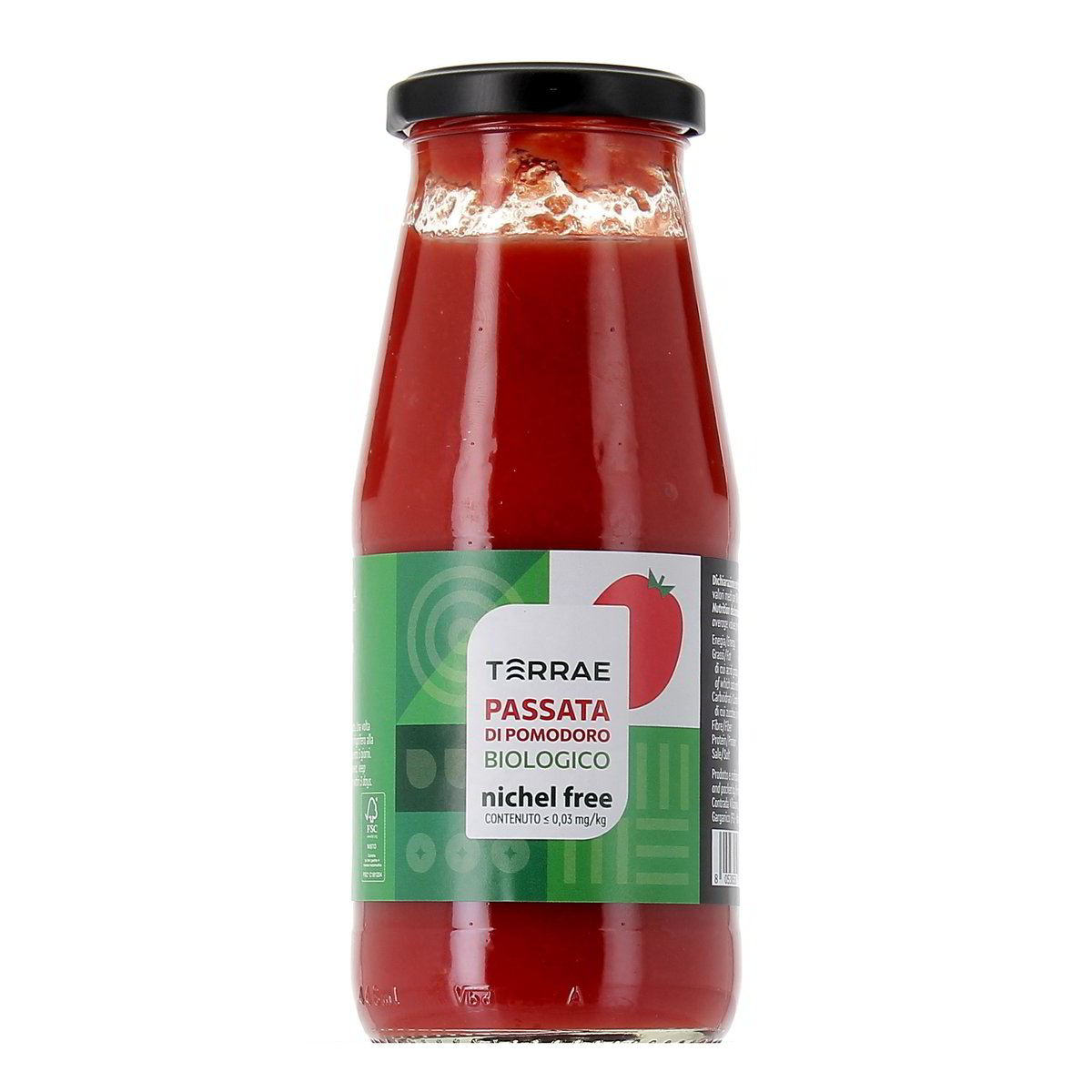 Terrae Passata Di Pomodoro Nichel Free Bio 420 g