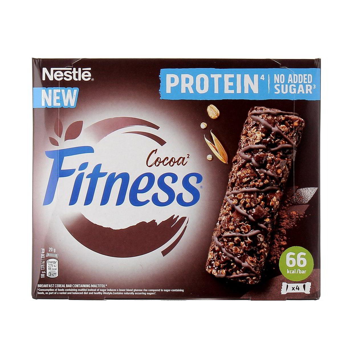 Fitness Protein Cocoa Barrette Cereali Al Cacao 4 pezzi da 20 g