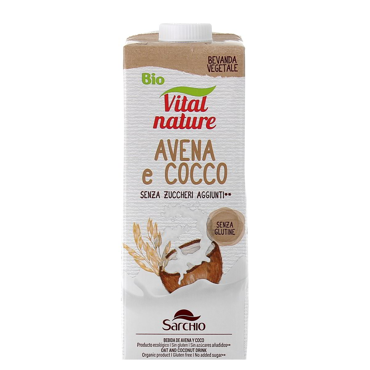 Sarchio Vital Nature Avena E Cocco Senza Zuccheri Aggiunti Bio 1 l