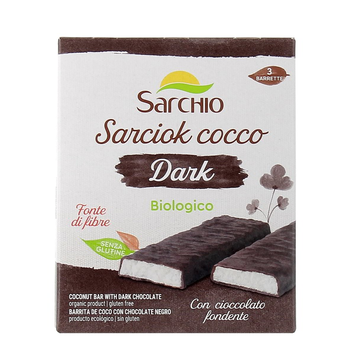 Sarchio SARCIOK COCCO DARK BIO x3 90 g