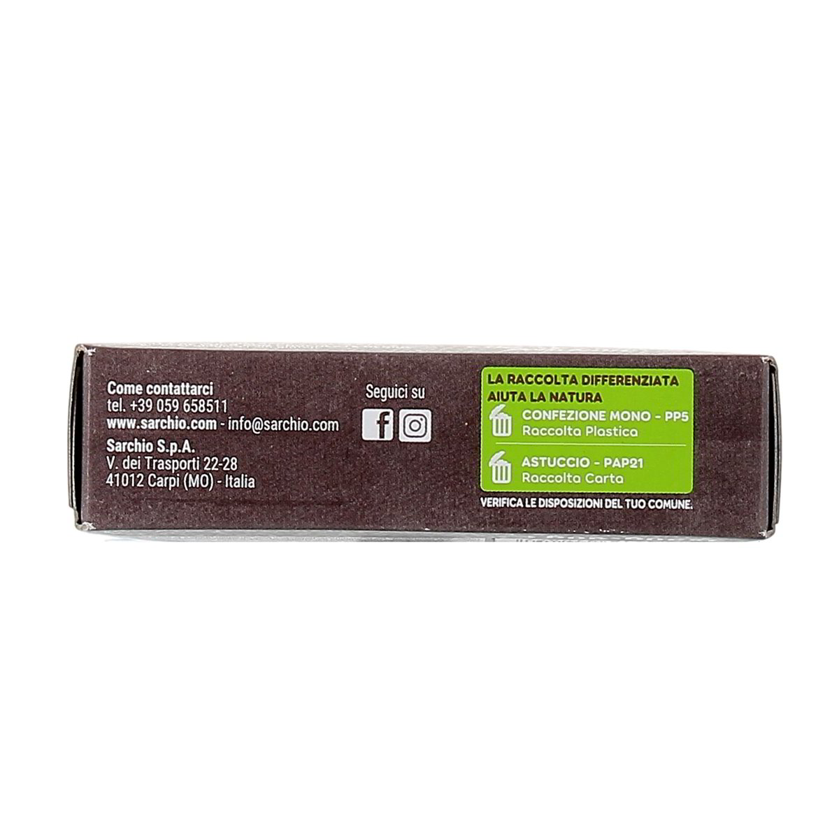 Sarchio SARCIOK COCCO DARK BIO x3 90 g — immagine 3