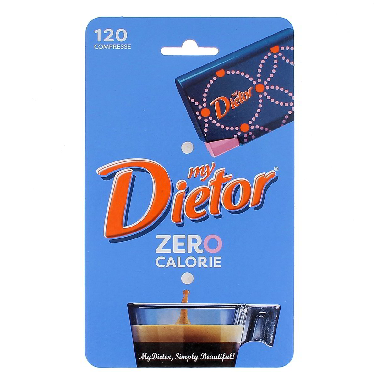 MY Dietor Dolcificante Dispenser 120 compresse - 6 g totali
