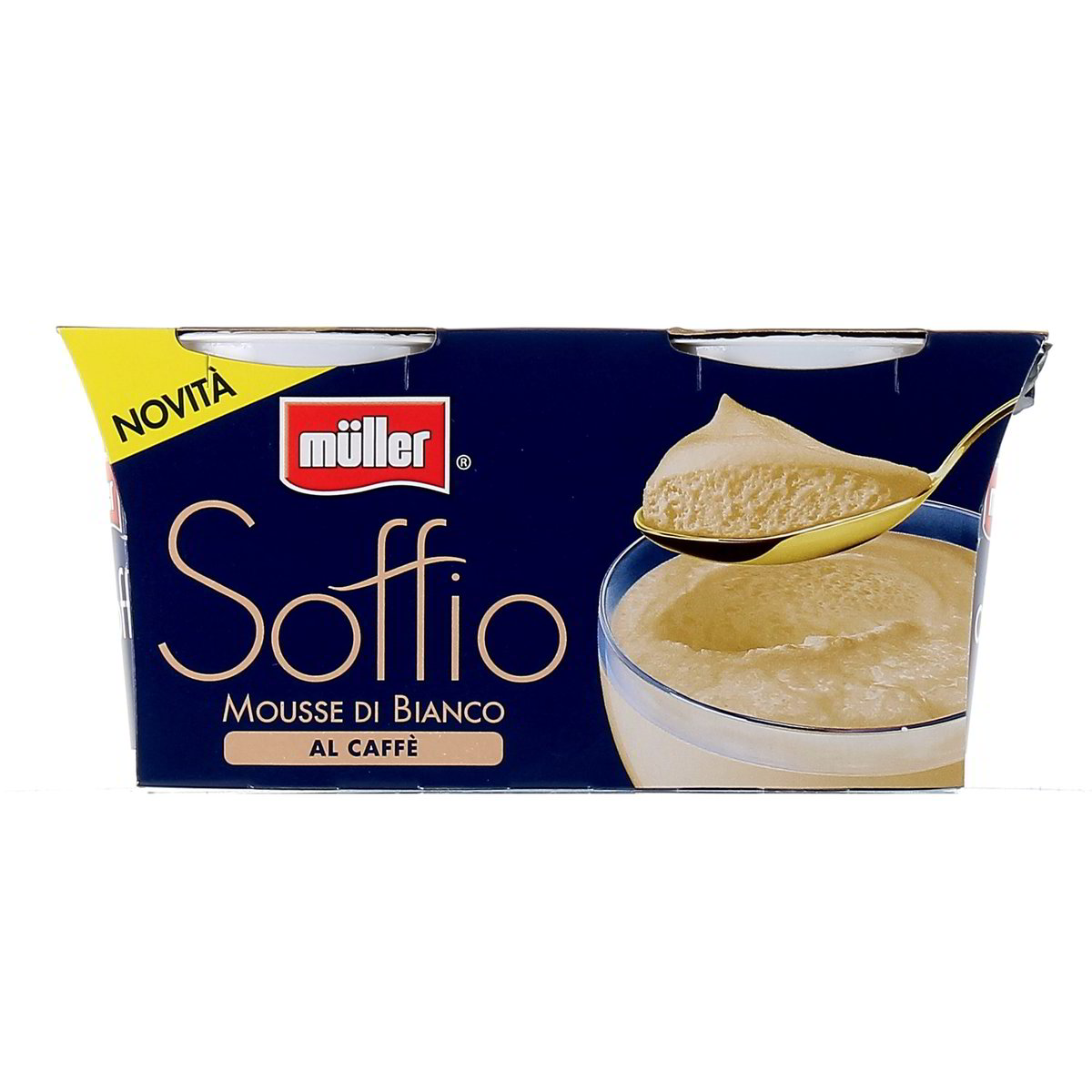 Müller Soffio Mousse Di Bianco Al Caffè 2x95 g
