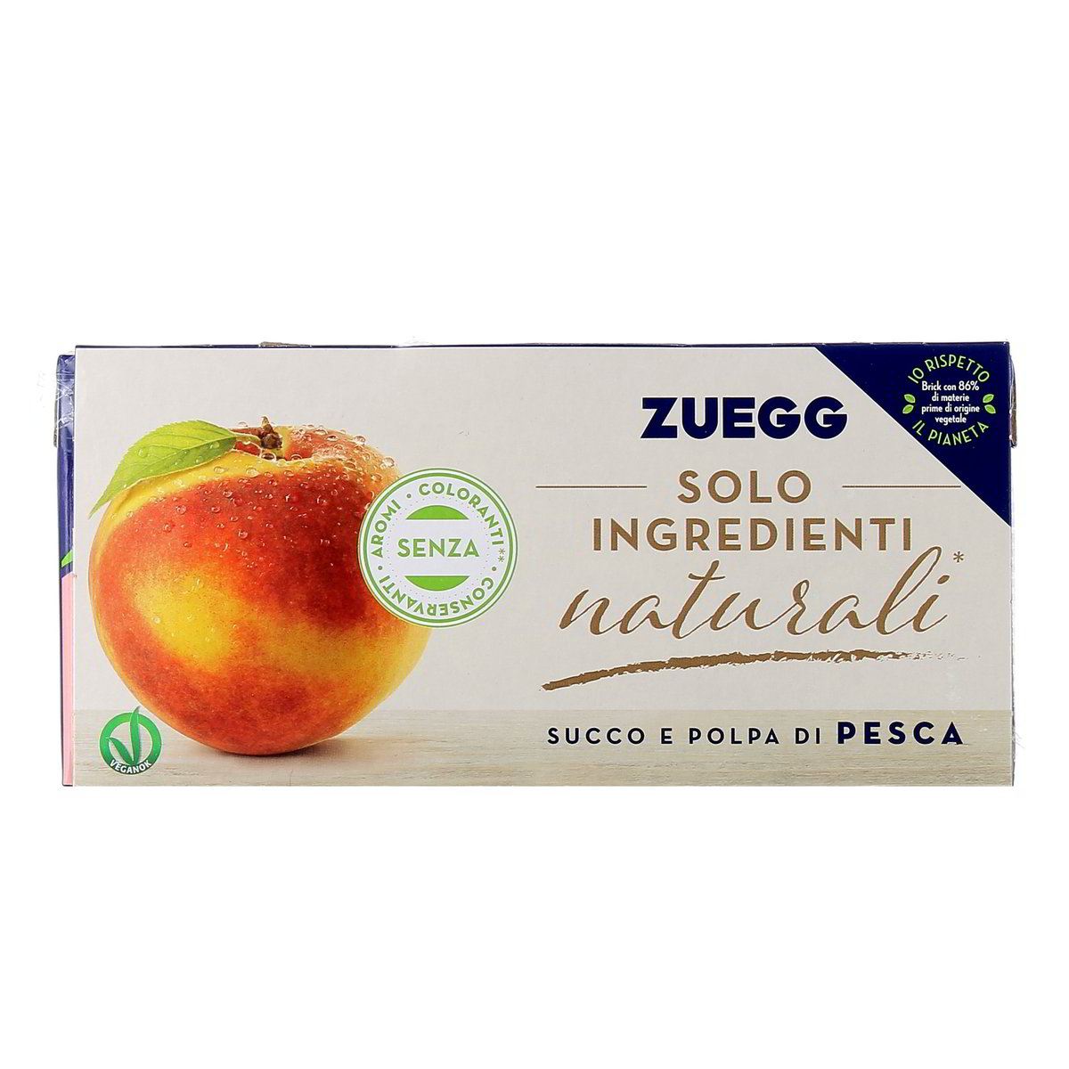 Zuegg Succo E Polpa Di Pesca Solo Ingredienti Naturali 3x200 ml