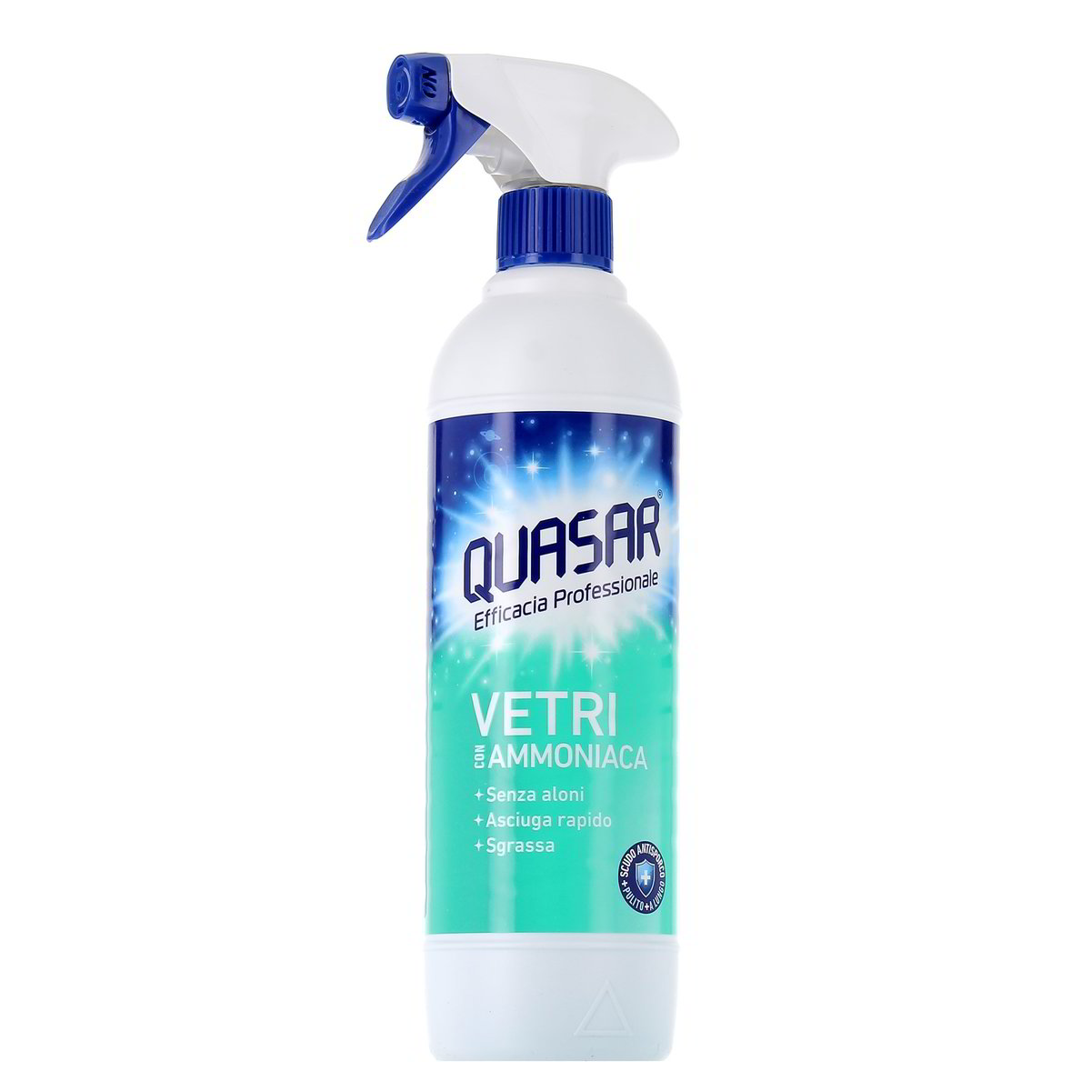 Quasar Spray Vetri Con Ammoniaca 580 ml