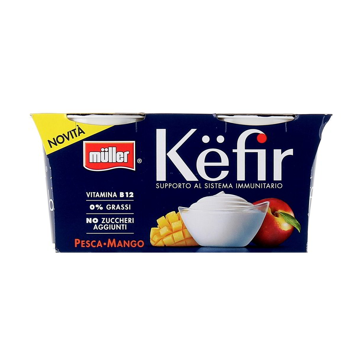 Müller Kefir Pesca E Mango 2x125 g