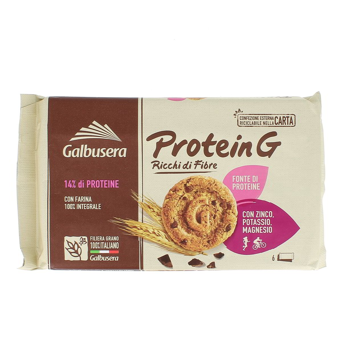 Galbusera Protein G Frollini Con Farina Integrale 300 g