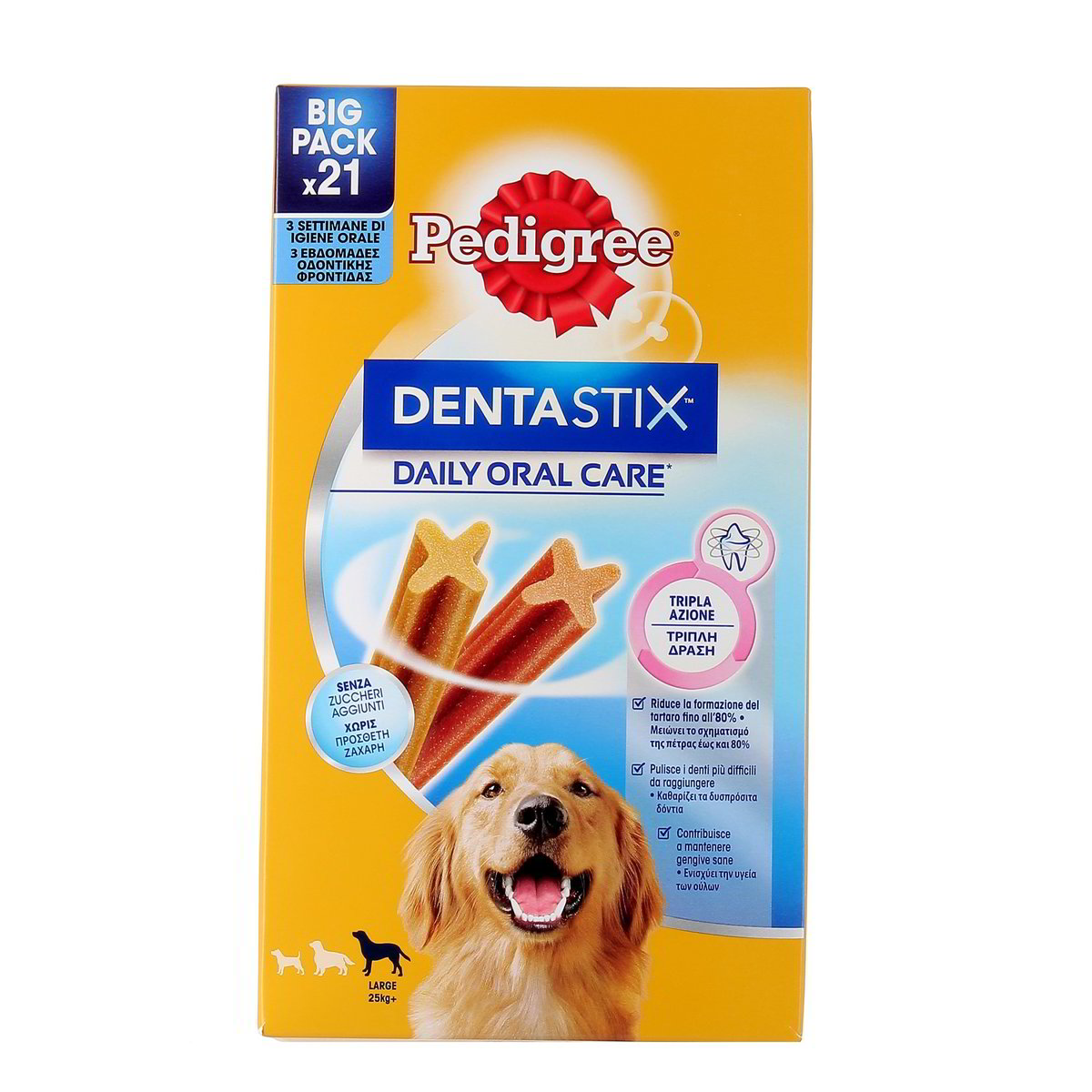 Pedigree DENTASTIX DAILY ORAL CARE TRIPLA AZIONE LARGE x21 810 g