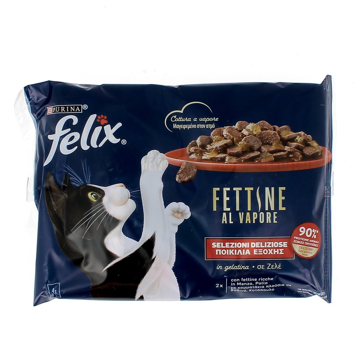 Felix Fettine Al Vapore Selezioni Deliziose 4x80 g