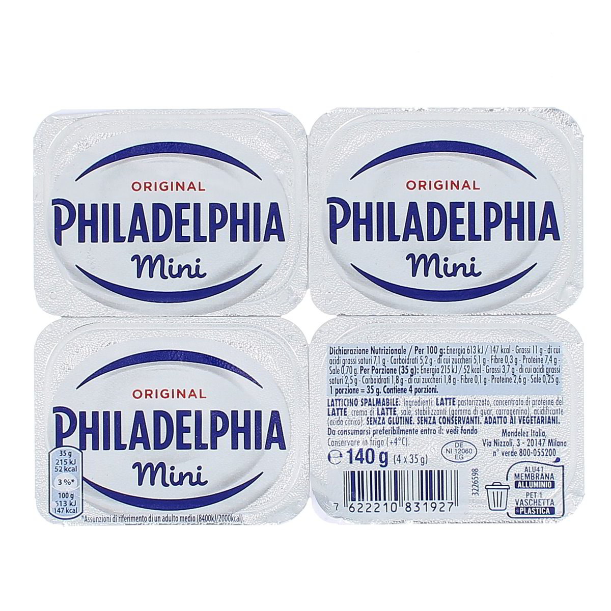 Philadelphia Mini 4x35 g
