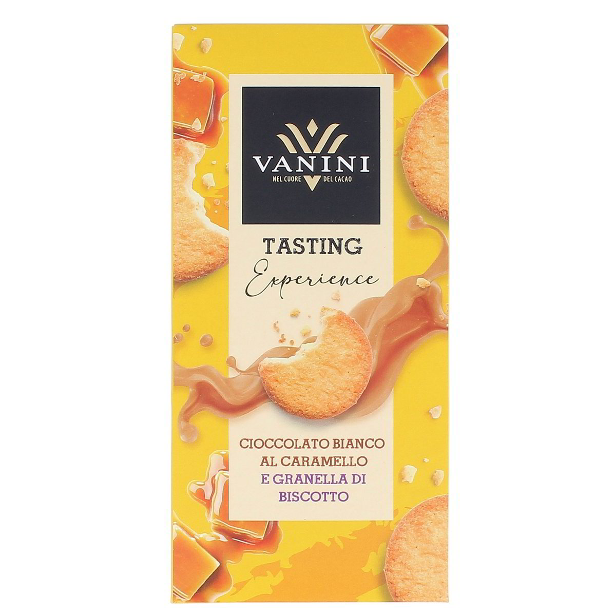 Vanini Tasting Experience Ciccolato Al Caramello E Granella Di Biscotto 75 g