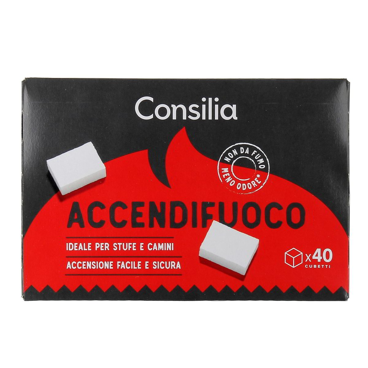 Consilia Cubetti Accendifuoco 40 pezzi
