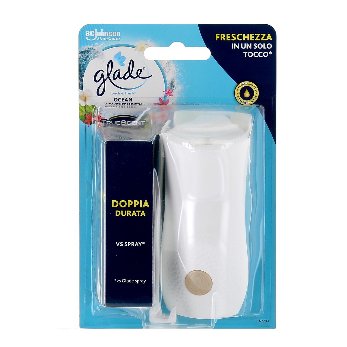 Glade Touch & Fresh Diffusore E Ricarica Ocean Adventure 1 pezzo