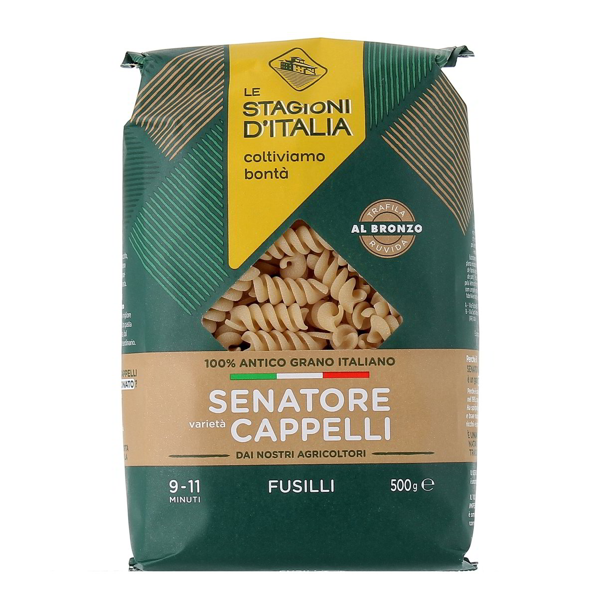LE Stagioni D'Italia Fusilli Varieta Senatore Cappelli 500 g