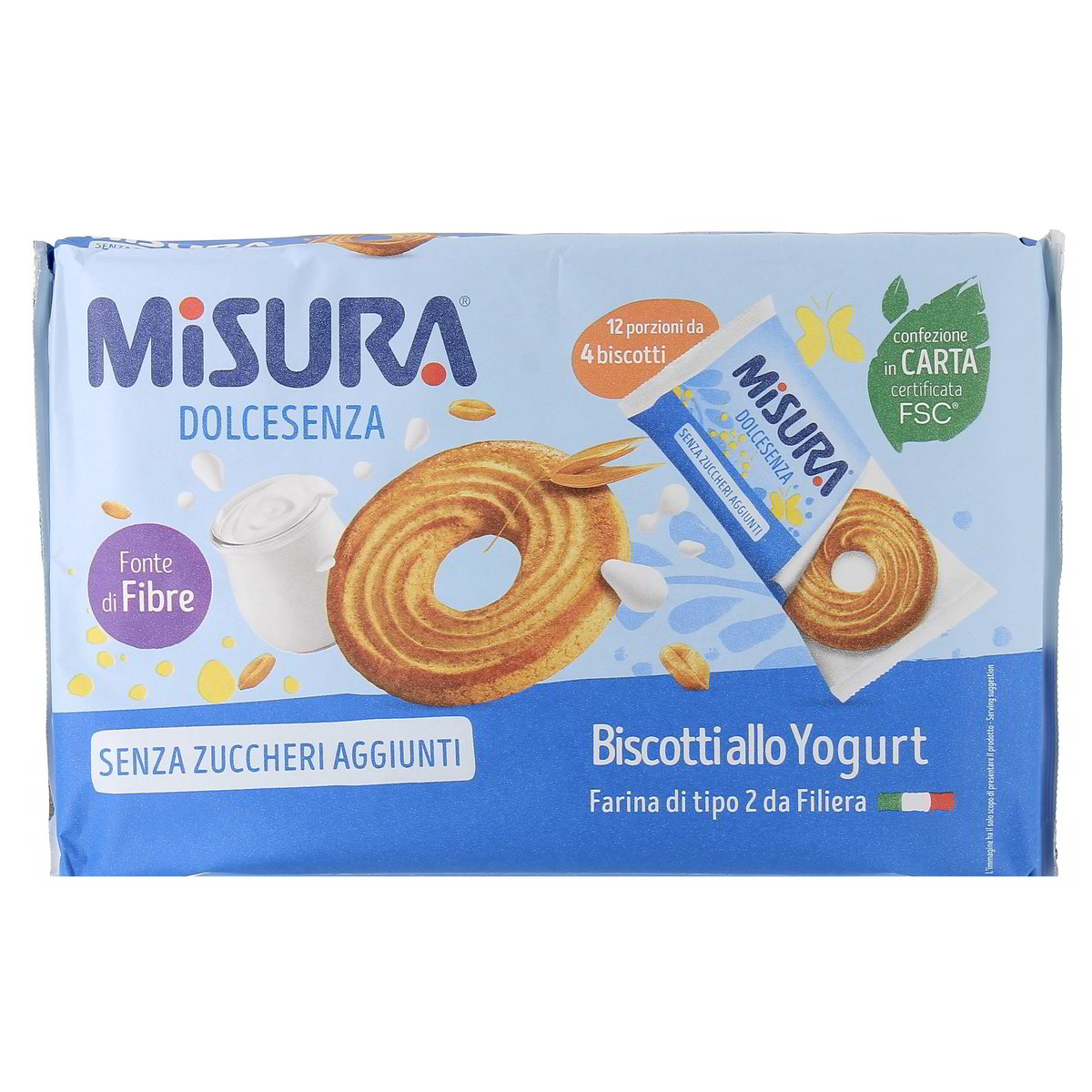 Misura Dolcesenza Biscotti Allo Yogurt 400 g